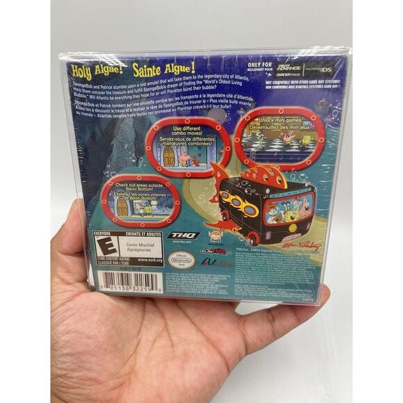 Spongebob's Atlantis Squarepantis Gameboy Advance GBA Brand New SEALED With Case - Picture 10 of 12